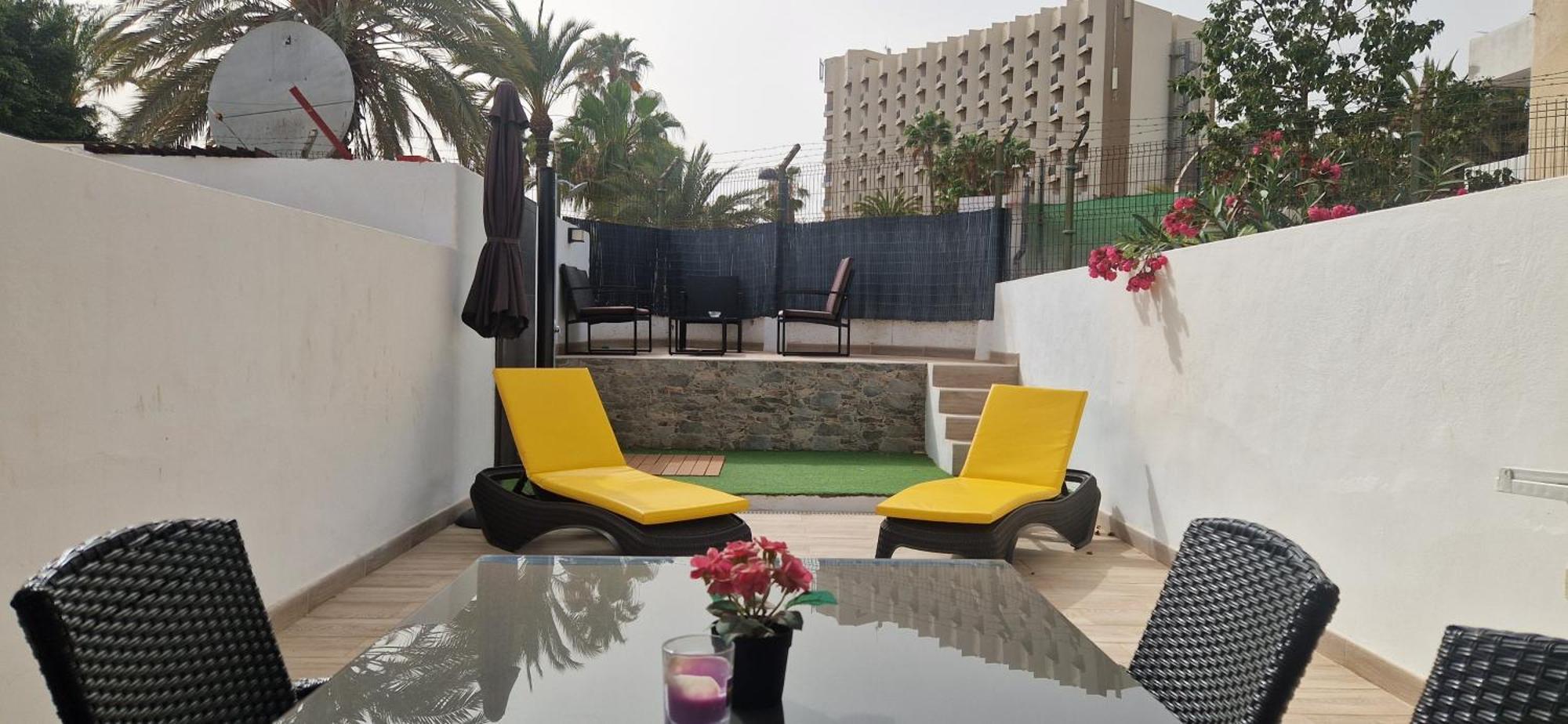Sunny Large Terrace Apartment In Center Of Las Americas Плая-де-лас-Америкас Экстерьер фото